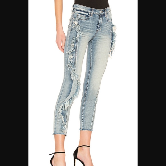 Blank NYC The Bond Good Call Wash High Rise Skinny Sassy Flounce Jeans Sz 26 NWT - Picture 3 of 14